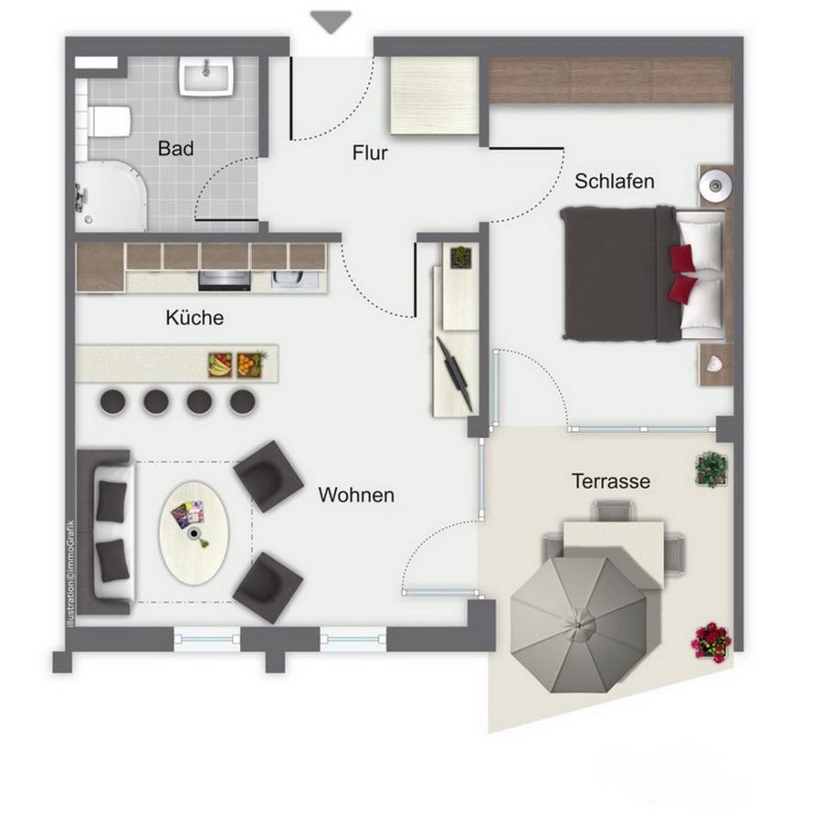 Likedeeler Wohnung 13 บอลเทินฮาเกิน ภายนอก รูปภาพ